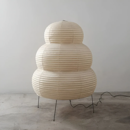 Traditional Asian Rice Paper Table Lamp