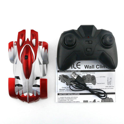 Remote Control Electric Wall Climber Toy Car