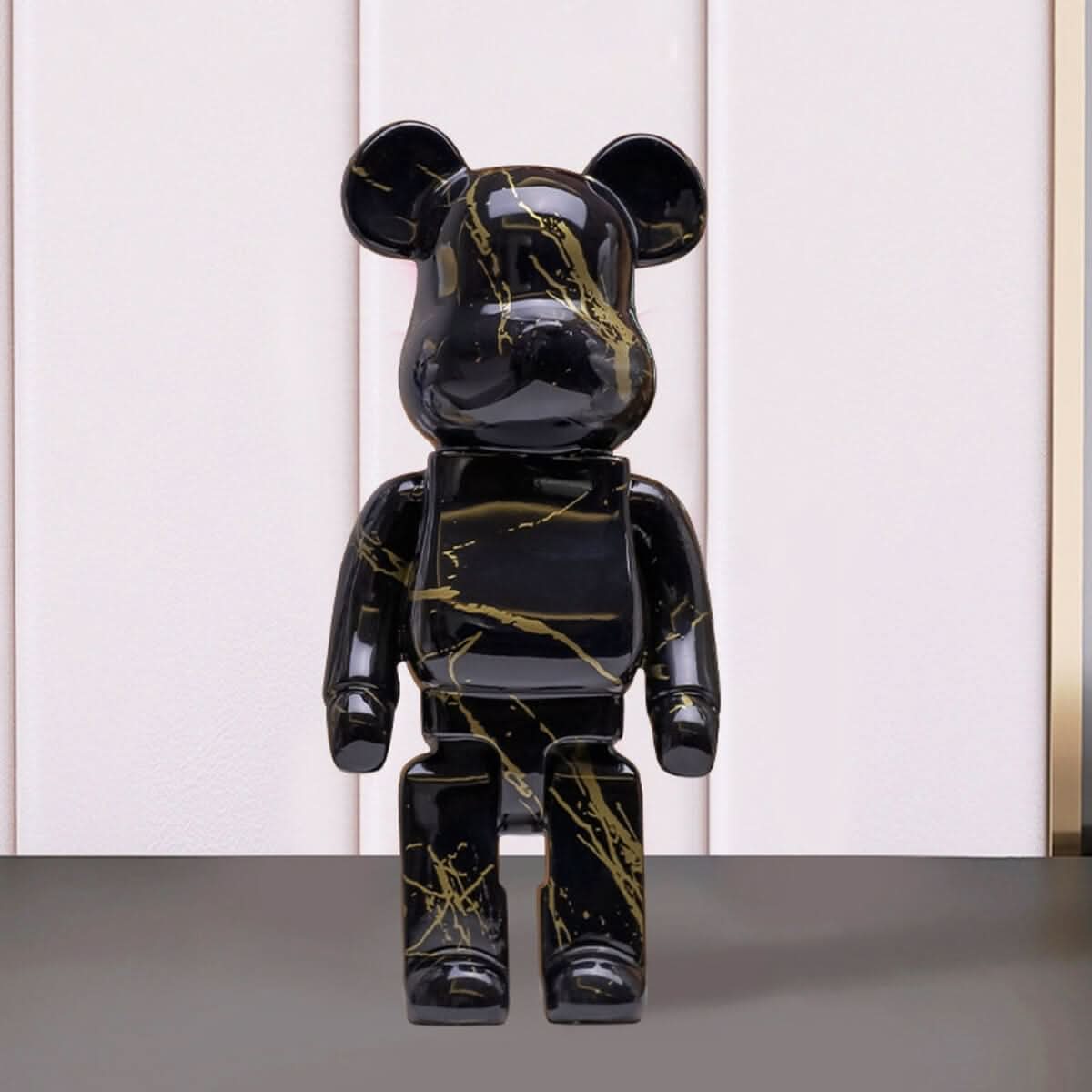 Vibrant Teddy Bear Home Decor Figurine
