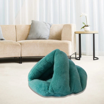 Cozy Fleece Dog Den Bed
