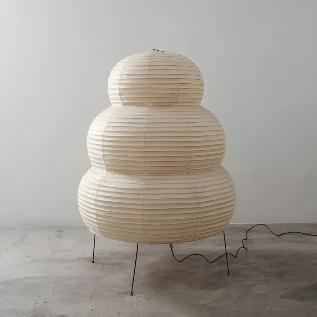 Classic Oriental Paper Shade Lamp