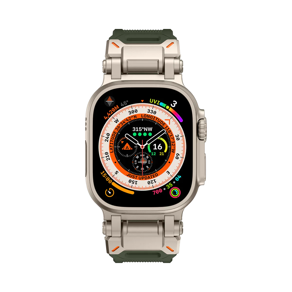 Durable Silicone Sport Band For Apple Watch