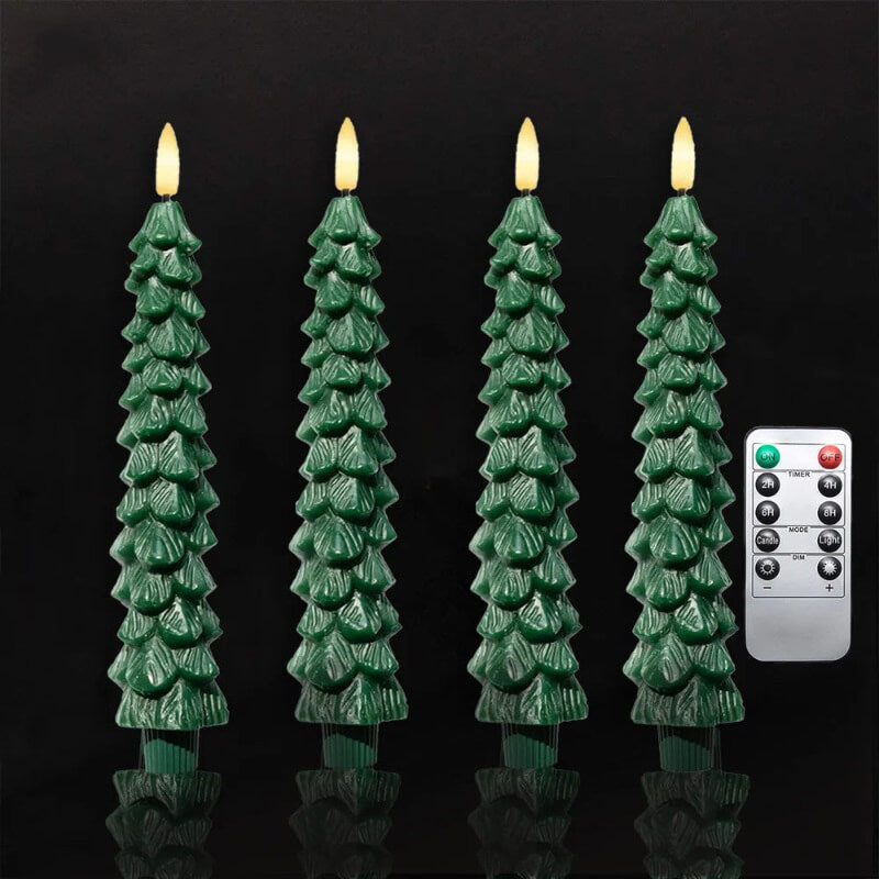 Country Village Faux Wax Candles