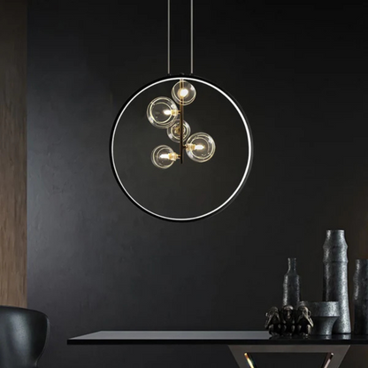 Elegant Matte Black Pendant Lamp
