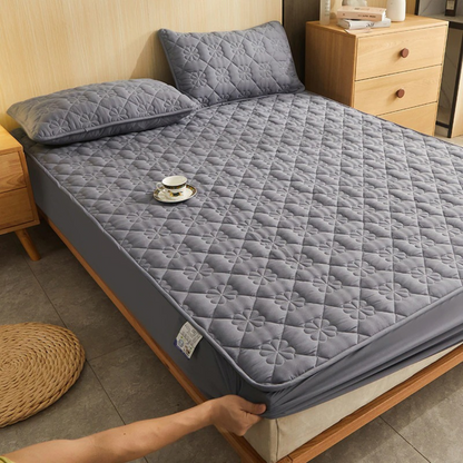 Breathable Bed Protector and Pillowcase Set