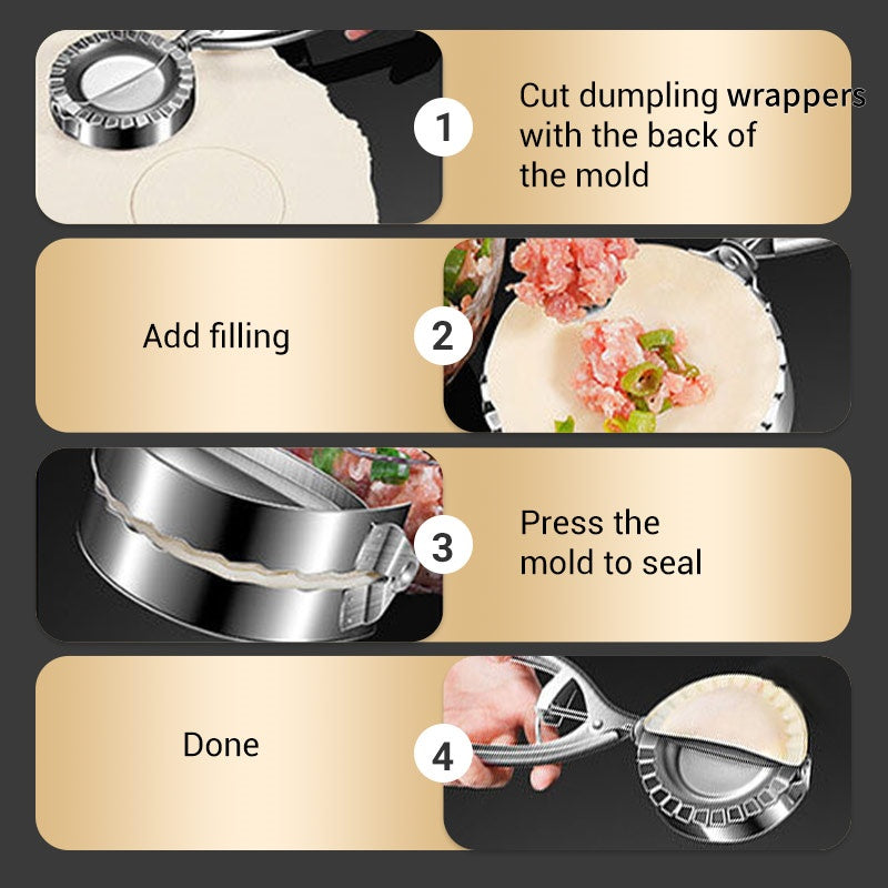 Simple Homemade Dumpling Press