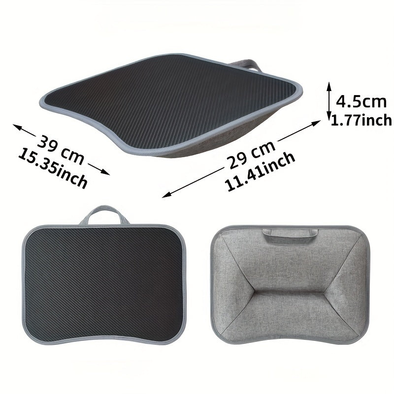 Compact Laptop Table with Cushion Base