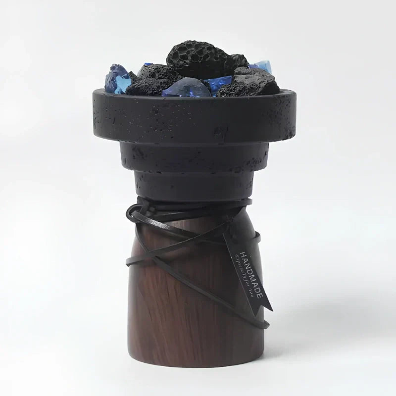 Cozy Bronze Candle Table Holder