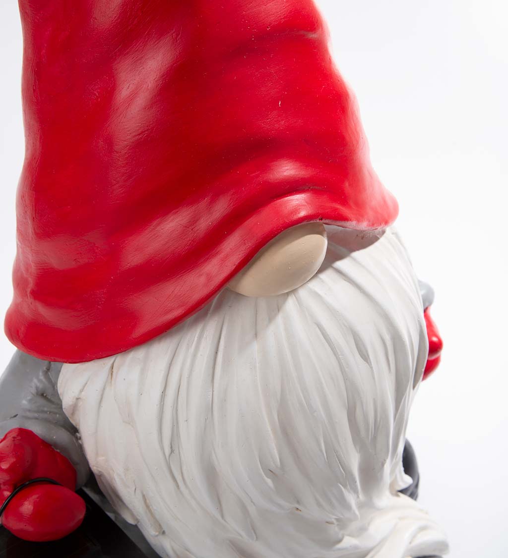 Adorable Outdoor Gnome Statue