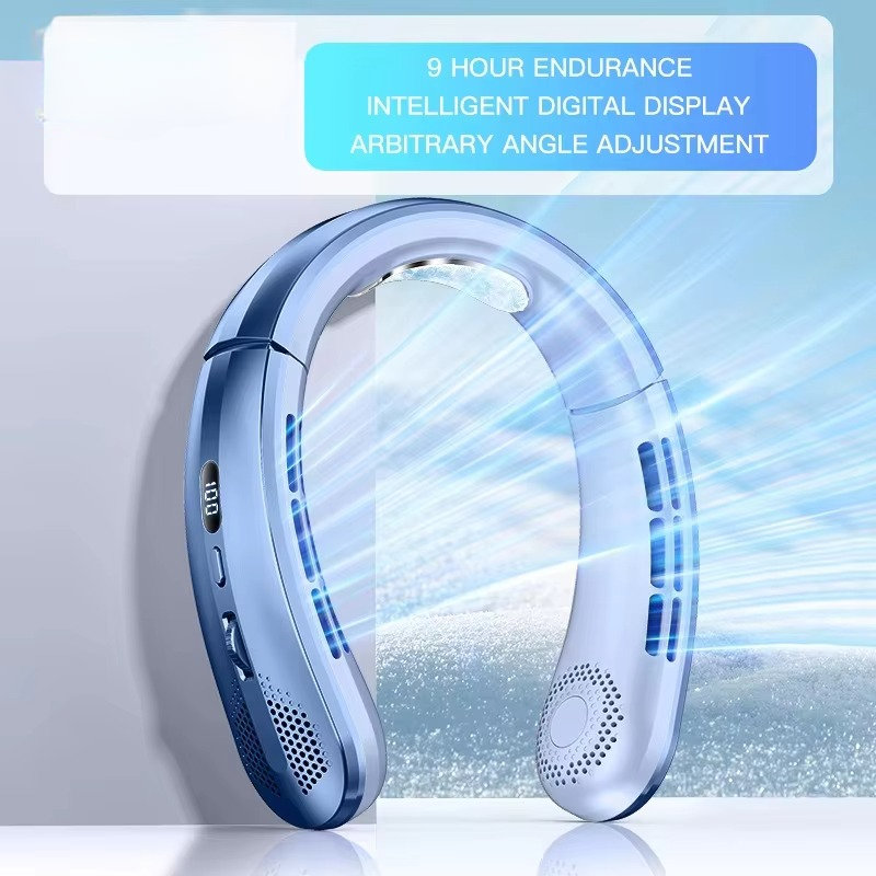 Personal Mini Neck Fan Cooling Device