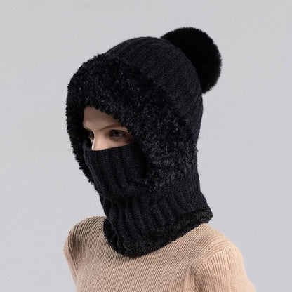 Warm Women's Cable Knit Winter Hat