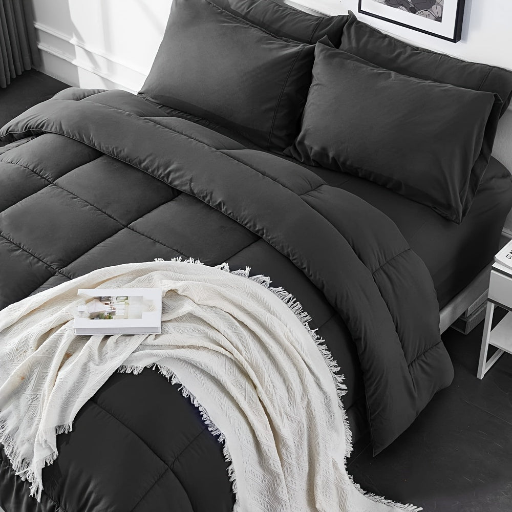 Cozy 3-Piece Bed Comforter Set for Bedroom