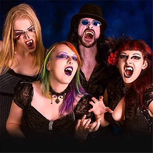 Scary Fake Vampire Teeth Fangs
