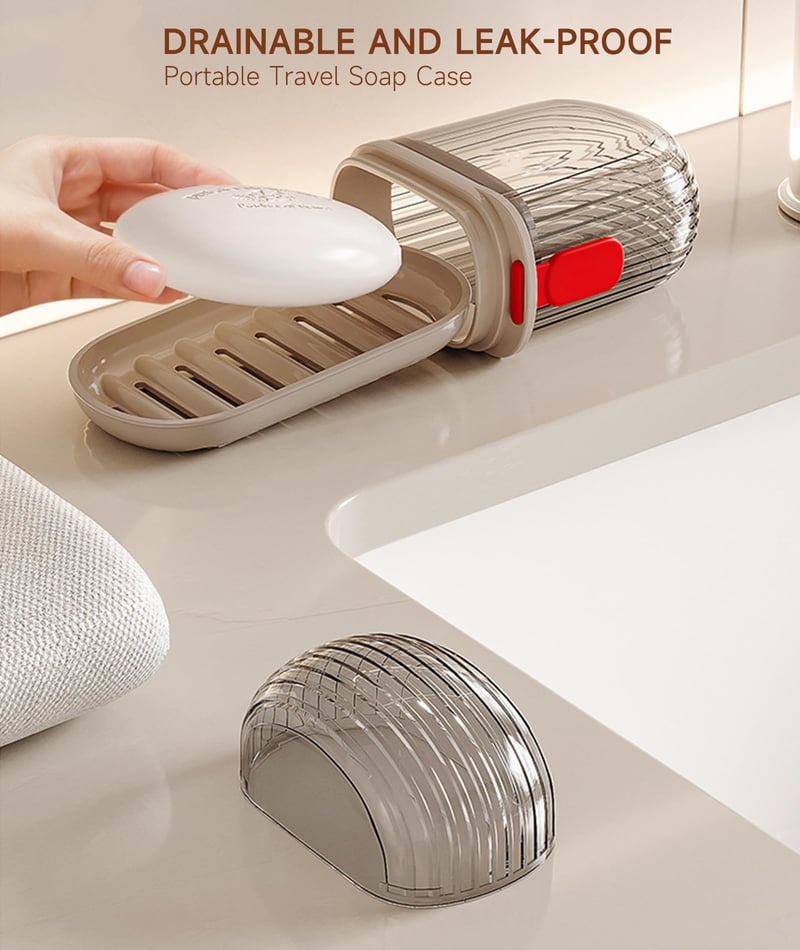 Compact Travel Soap Container