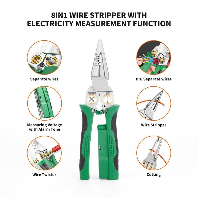 Essential Electrician Needle Nose Pliers Set