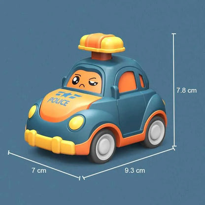 Colorful Kids Toy Cars - Push and Go
