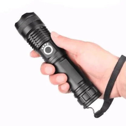 Bright 90000 Lumens LED Flashlight for Outdoor Use