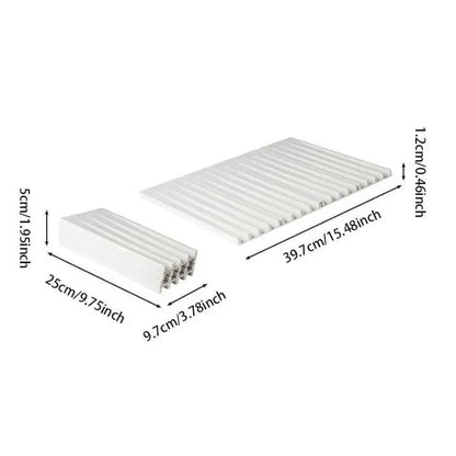 Durable Rubber Office Mat for Spills and Scratch Protection