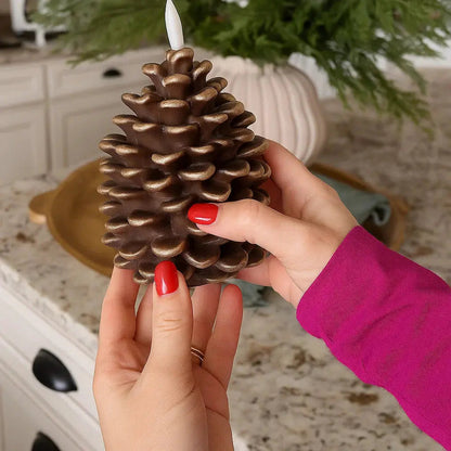 Warm Ambient Table Candle for Home Decor - Luxicro