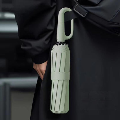 Portable Windproof Umbrella with Comfort Grip Handle