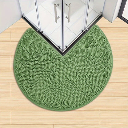 Comfy Circular Bath Mat Soft Grip Shower Rug