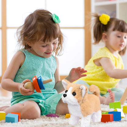 Fun Interactive Plush Dog Toy