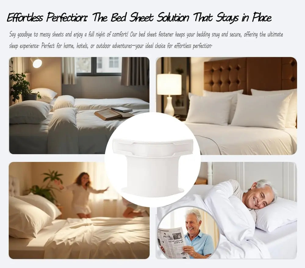 Easy Fit Bed Sheet Straps Set