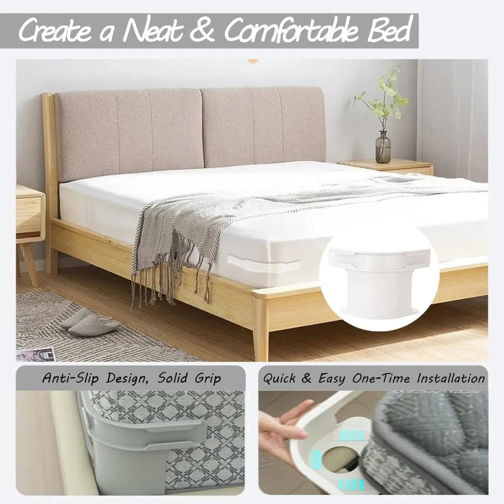 Easy Fit Bed Sheet Straps Set