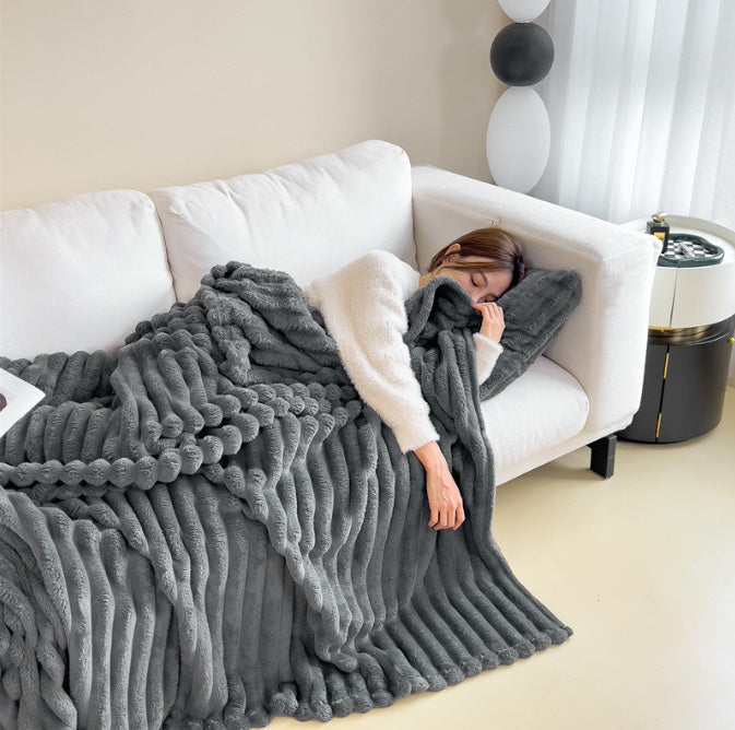 Cozy Warm Fleece Blanket for Winter Nights