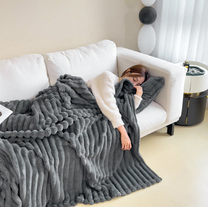 Cozy Warm Fleece Blanket for Winter Nights