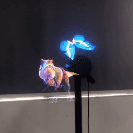 Vibrant 3D Hologram LED Room Light Projector