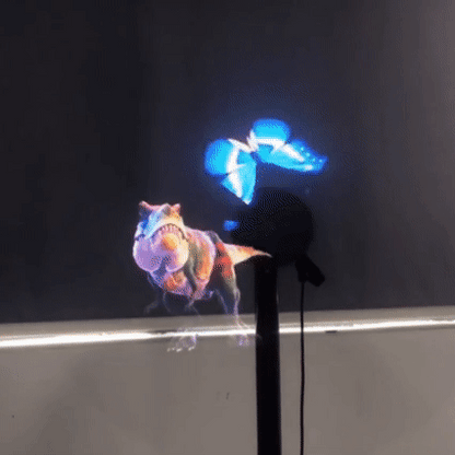 Vibrant 3D Hologram LED Room Light Projector
