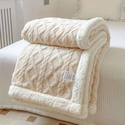 Cozy Plush Throw Blanket for Home Decor