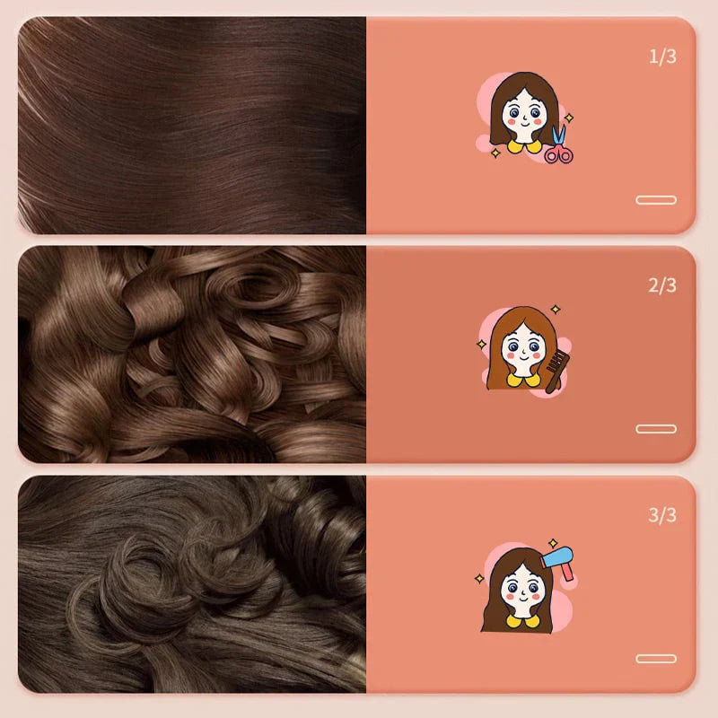 Compact Travel Curling Iron Set