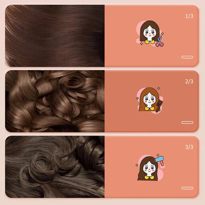Compact Travel Curling Iron Set