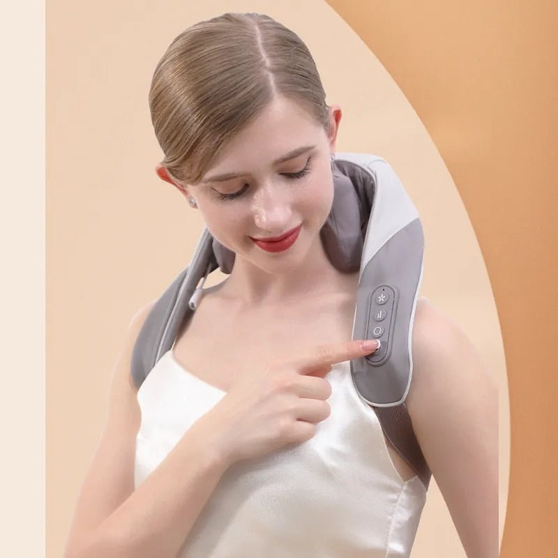Heated Neck and Back Pain Relief Wrap