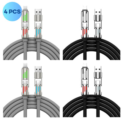 Fast 4-in-1 USB C Charging Cable