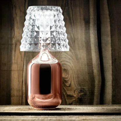 Sleek Cordless Compact Desk Lamp - Luxicro