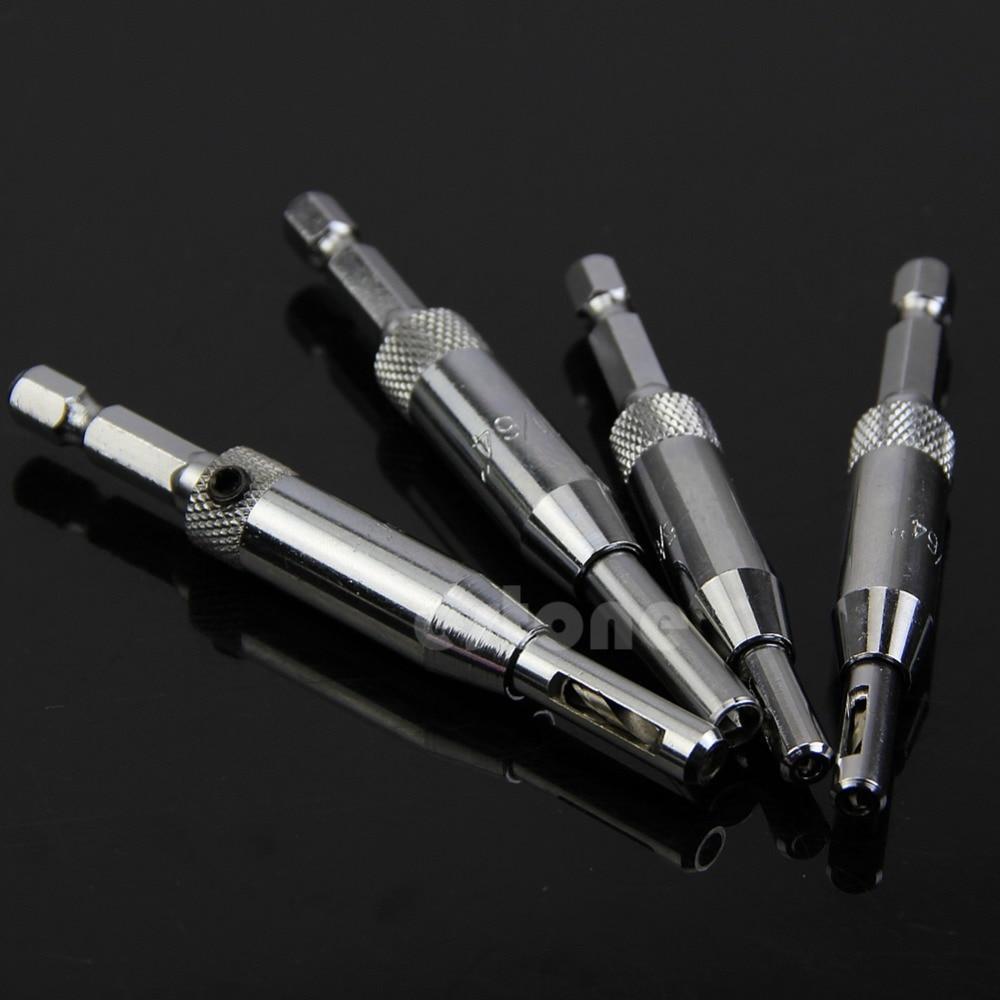 Accurate Self Centering Drill Bit Set for Hinges
