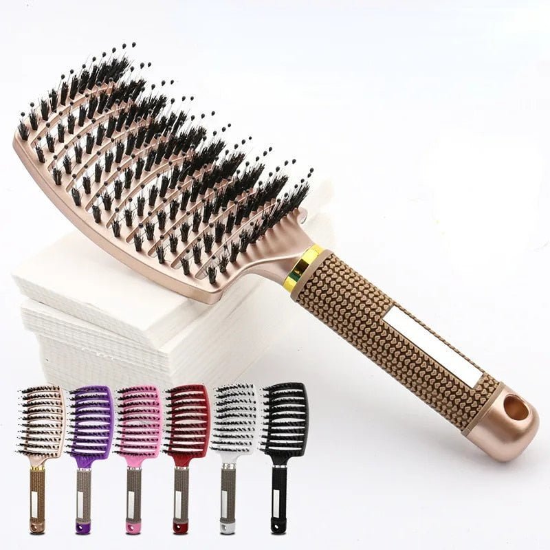 Gentle Hair Brush for Tangle Free Hair - Luxicro