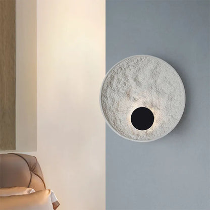 Round Glass Globe Wall Light