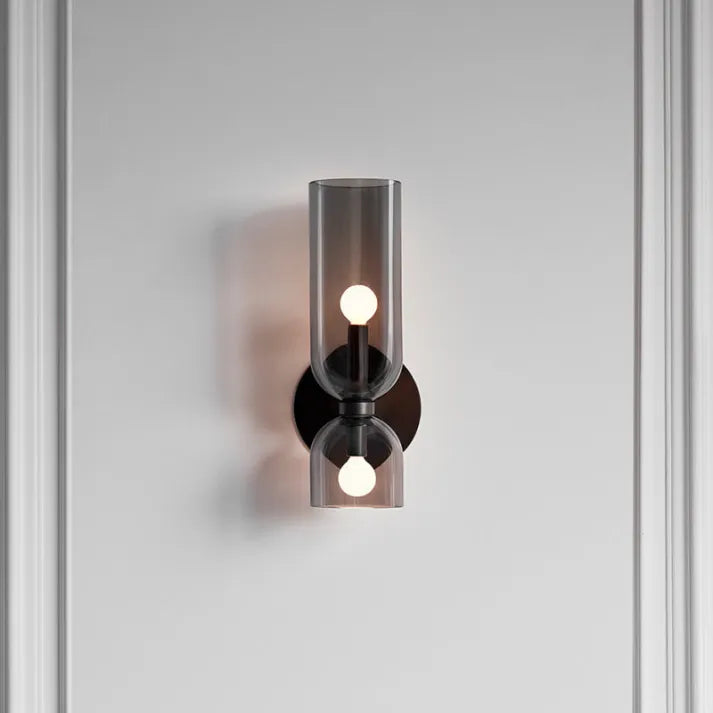 Contemporary Double Glow Wall Light