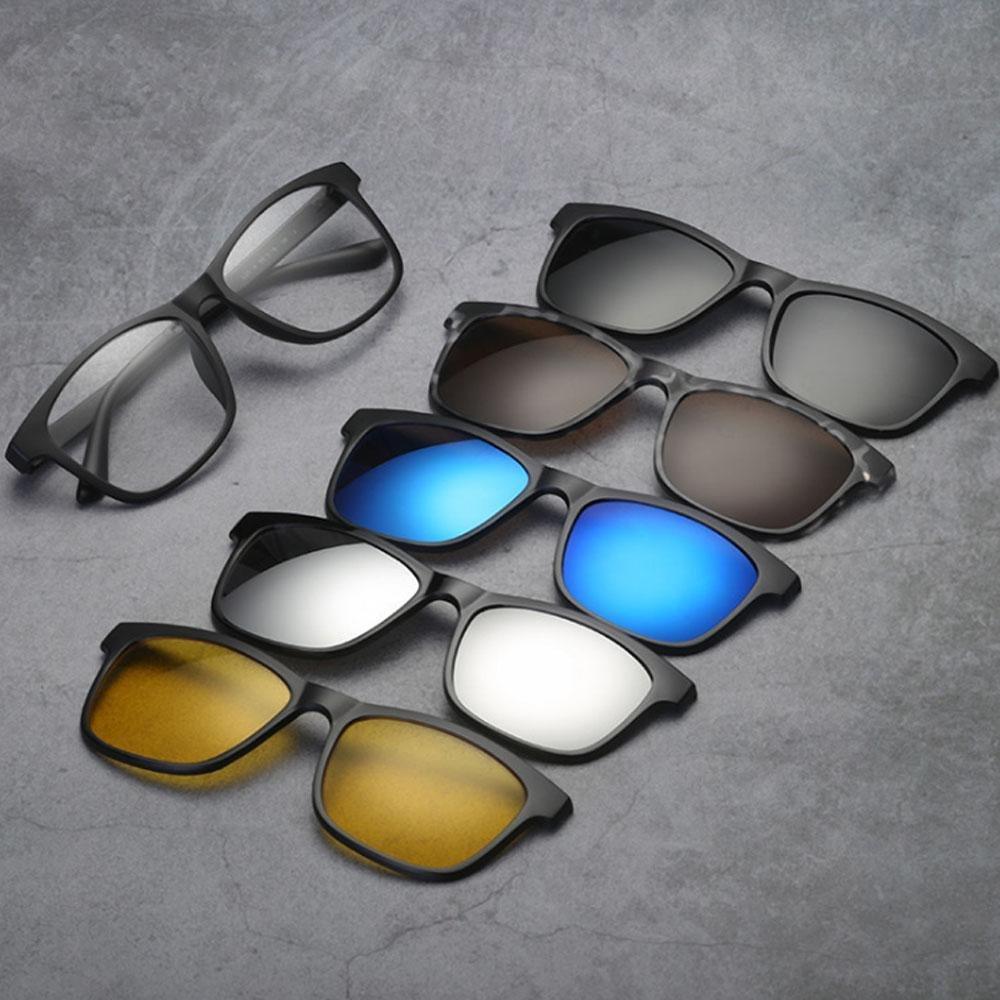 Versatile 5-in-1 Interchangeable Shades - Luxicro