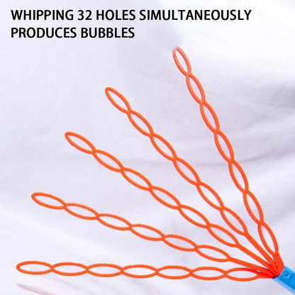 Colorful Bubble Blaster with 32 Holes