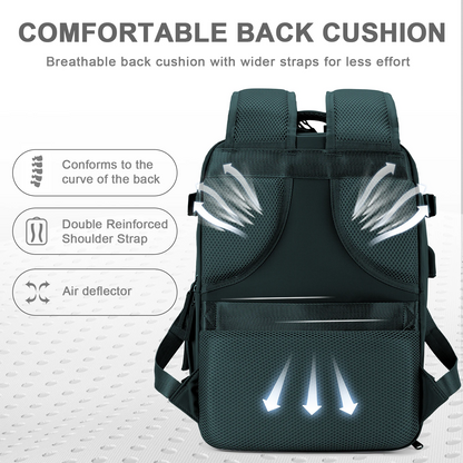 Durable Hiking Backpack with Built-in USB Port