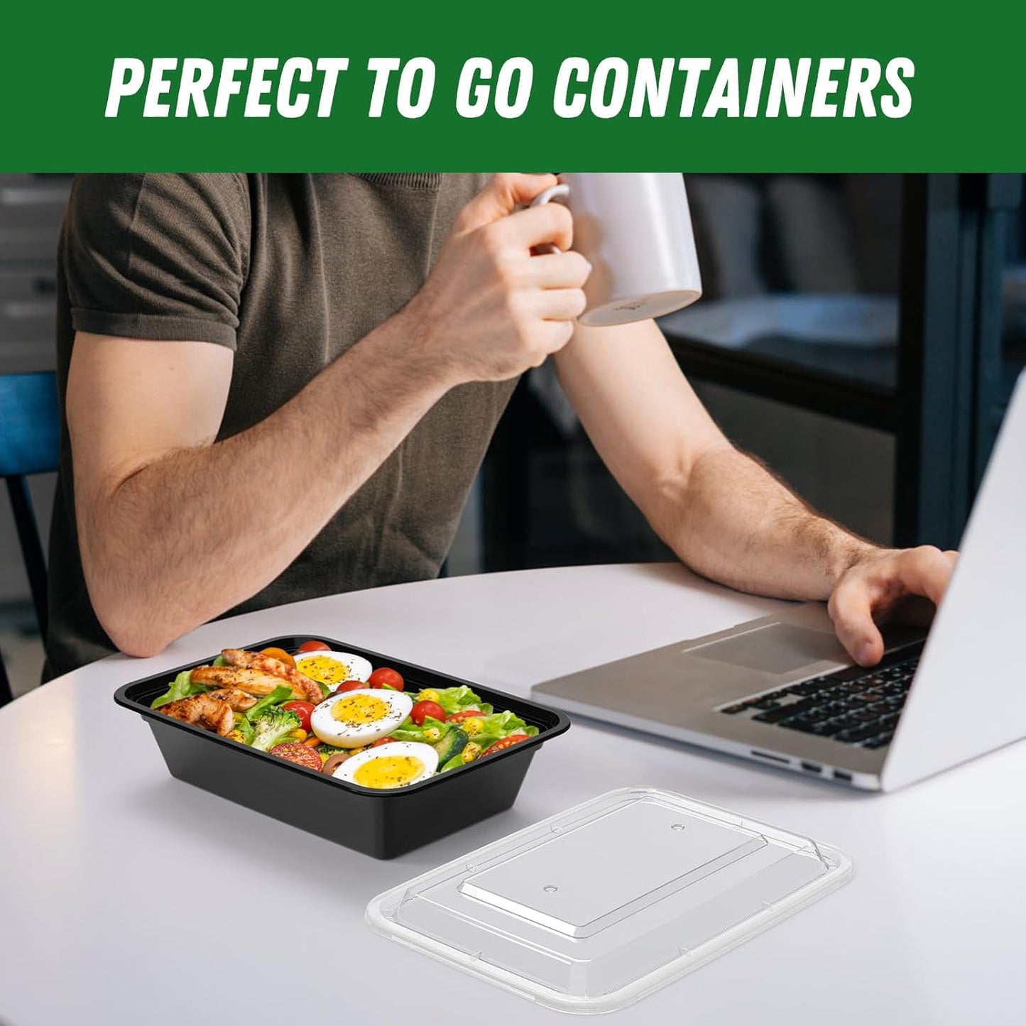 Sealable 50-Piece Kitchen Storage Container Set with Lids