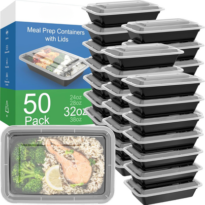 Sealable 50-Piece Kitchen Storage Container Set with Lids
