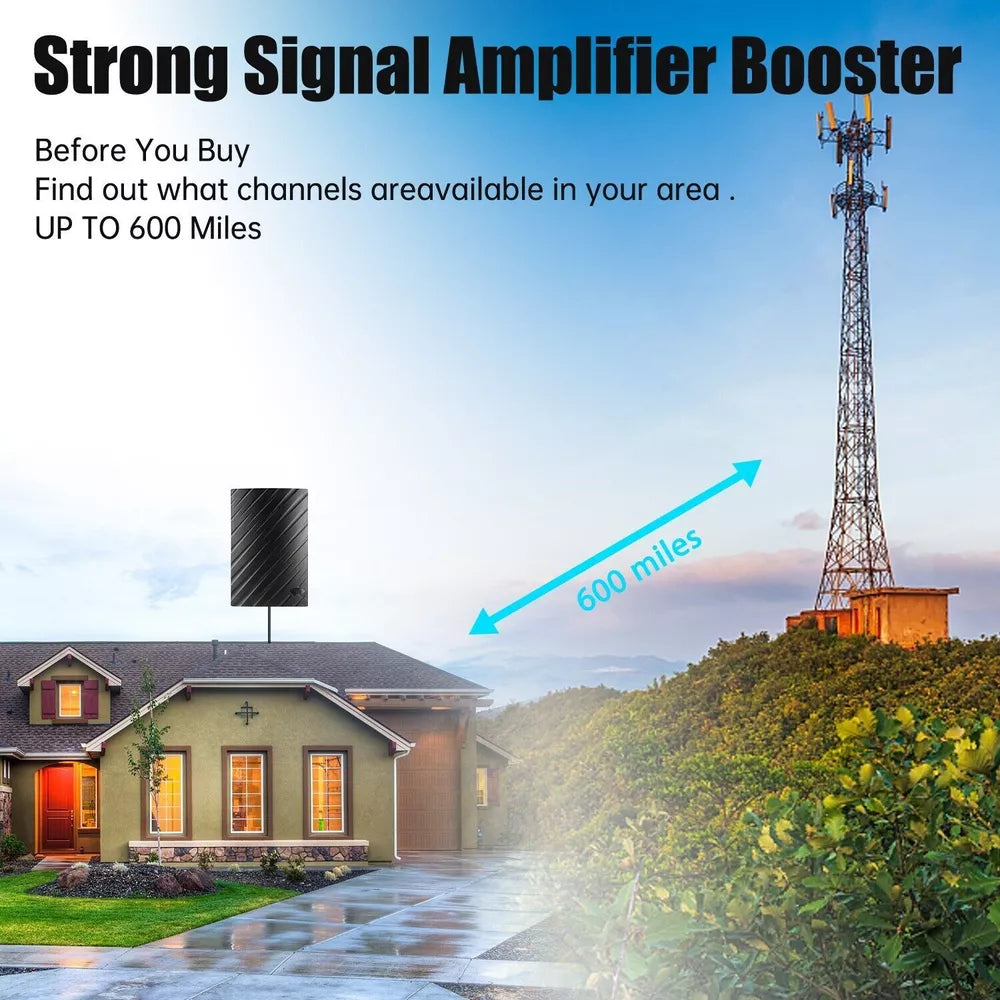 ClearView HD TV Antenna for Indoor 4K Reception