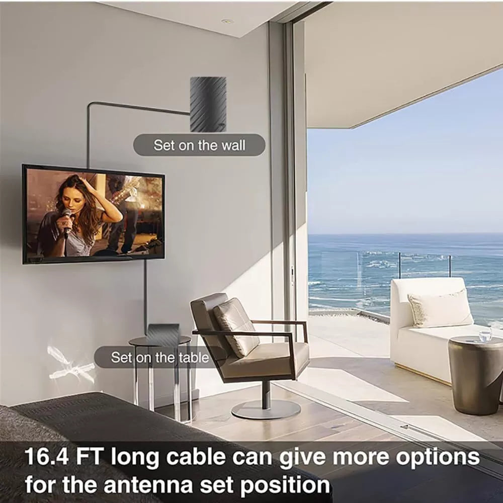 ClearView HD TV Antenna for Indoor 4K Reception
