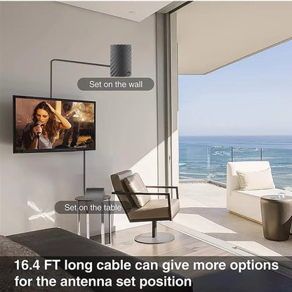 ClearView HD TV Antenna for Indoor 4K Reception